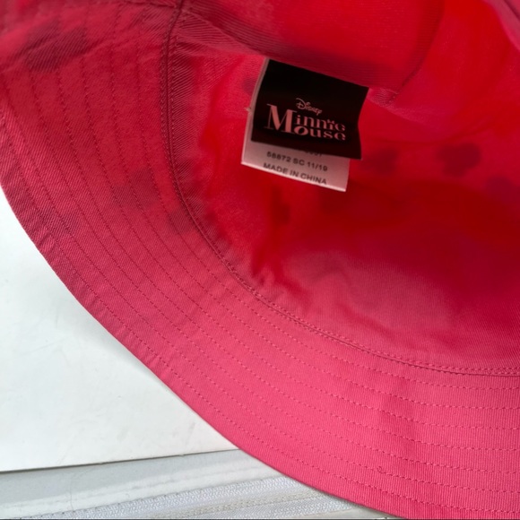 Disney Minnie Mouse Reversible Bucket Hat Girls Summer Toddler Age 3-6 OSFM - Picture 4 of 6